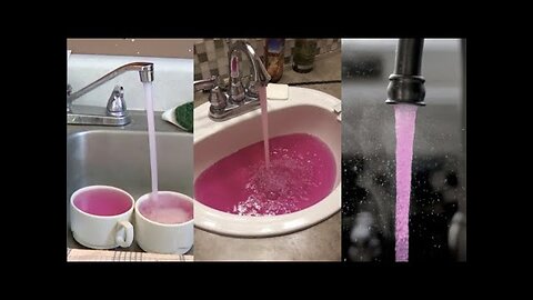 DON'T DRINK THE PINK COOL-AID! POISONED PINK WATER BIO WEAPON APPEARING IN TOWNS ACROSS AMERICA!