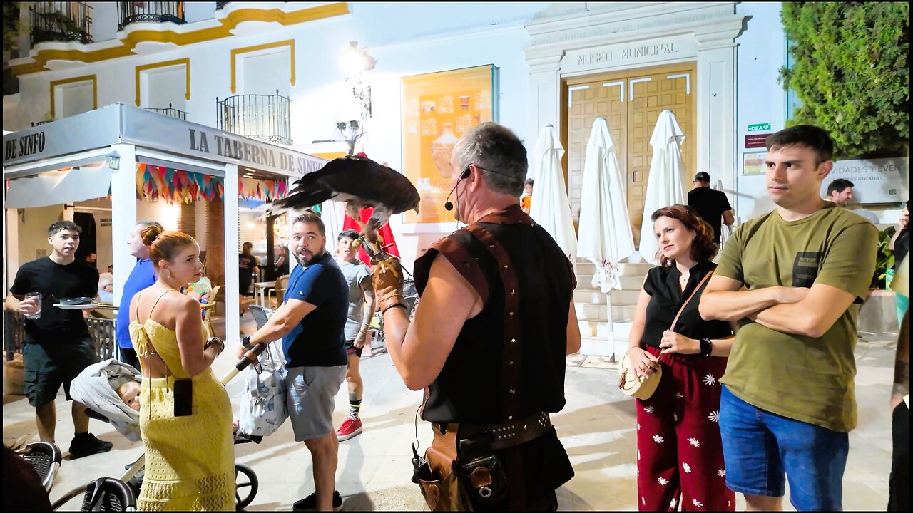 Birds of Prey Show 🦅 Arab Souk in Benalmádena Pueblo