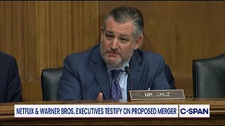 WATCH: Ted Cruz Corners Netflix & Warner Bros Execs on "Stolen Land" Claim