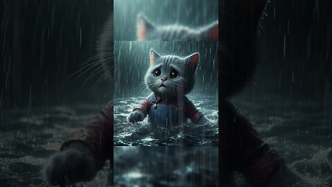 Kitten & Rat #ai #cat #cutecat #catlover #cute #funny