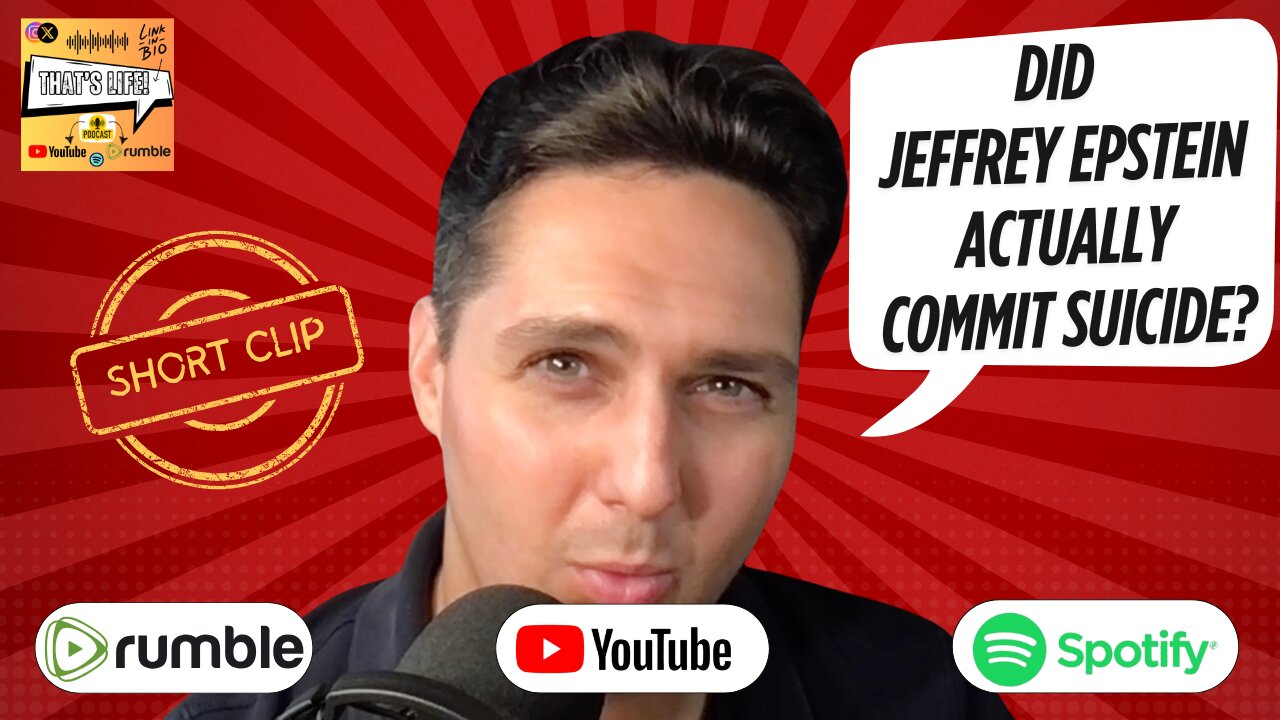 Did Jeffrey Epstein Actually Commit Suicide?