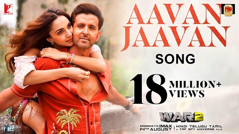 Aavan Jaavan Song | WAR 2 | Hrithik Roshan, Kiara Advani | Pritam, Arijit Singh, Nikhita | Amitabh,
