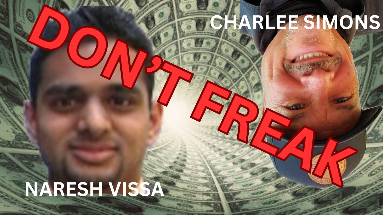 DON'T FREAK! Naresh Vissa says there's a bright light at the end of the USA tunnel.