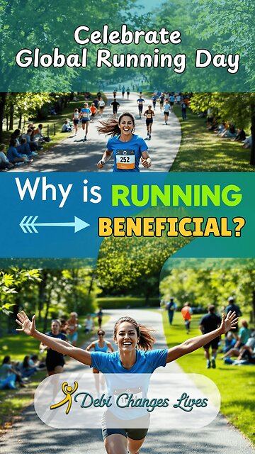 𝗪𝗵𝘆 𝗶𝘀 𝗥𝘂𝗻𝗻𝗶𝗻𝗴 𝗕𝗲𝗻𝗲𝗳𝗶𝗰𝗶𝗮𝗹? 🏃‍♀️𝗖𝗲𝗹𝗲𝗯𝗿𝗮𝘁𝗲 𝗚𝗹𝗼𝗯𝗮𝗹 𝗥𝘂𝗻𝗻𝗶𝗻𝗴 𝗗𝗮𝘆 🌎