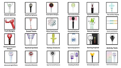 Different Types of K-Pop Lightsticks Explained in 14 Minutes