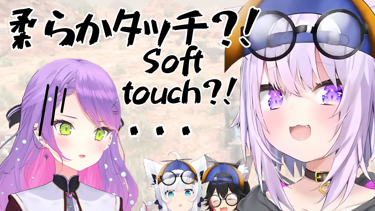 Towa experiences Okayu's "Soft Touch" Teaching 【Hololive】