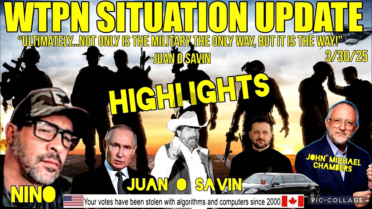 Ricardo Bosi, Juan O Savin, Michael Jaco, kinetic war coming, News headlines & more.