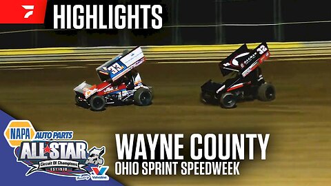 Highlights: NAPA ASCoC Ohio Sprint Speedweek At Wayne County Speedway (6/16/2025)