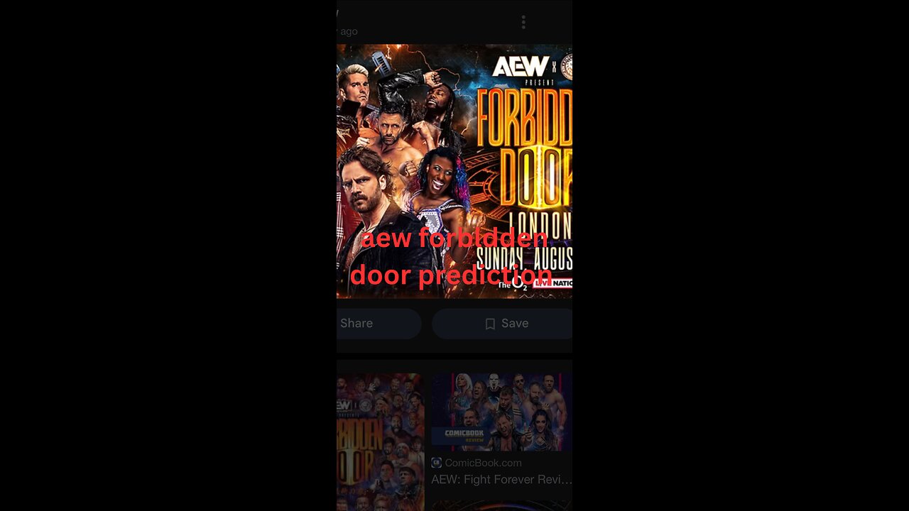 aew forbidden door 2025 full official predictions on live