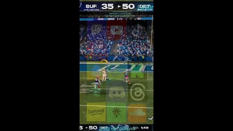 Another Pick Score DET 56 vs BUF 35 #AllMadden #Madden25 #NFLmadden #madden