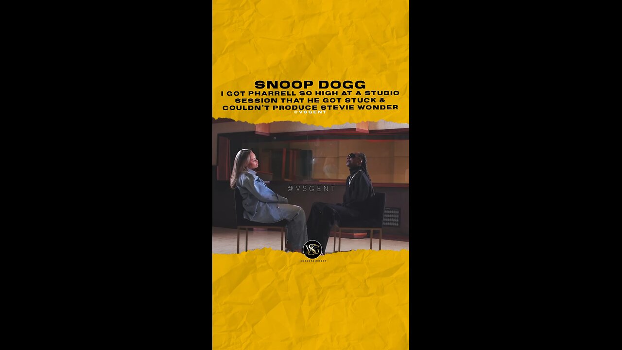 I got @pharrell so high at a studio session that he got stuck and couldn’t produce #steviewonder