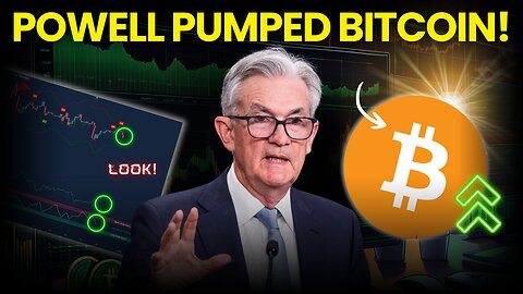 Jerome Powell Sparks Massive Bitcoin Pump! 🚀