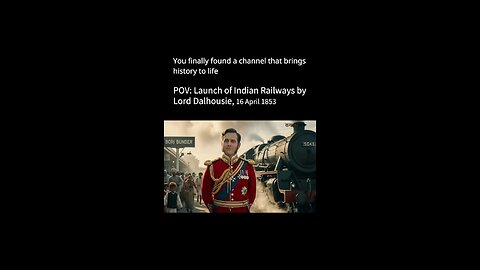 launch of india railway 16 April1853