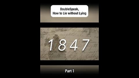 How to Lie Without Lying: The Power of DoubleSpeak
