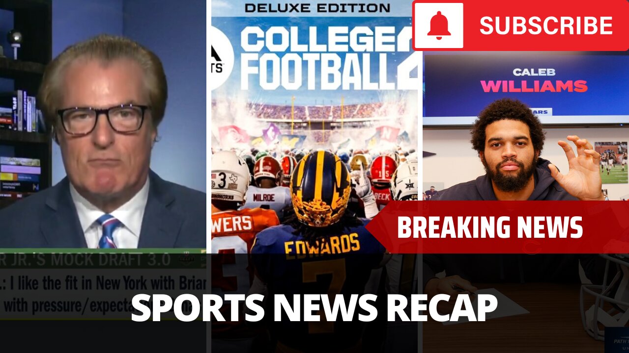 Caleb Williams Drops Big Hint, Russell Wilson Update, NFL Draft Analyst - Full Podcast