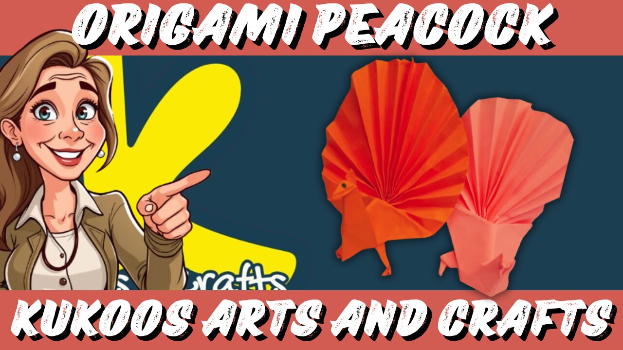 How to Make a Peacock with Paper | Beautiful DIY Paper Craft