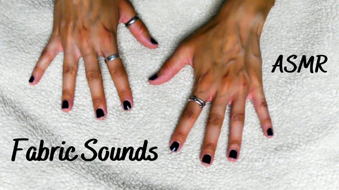 ASMR Fabric Sounds (no talking, brushing, scratching, tracing)