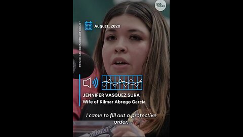 MS-13 gang member Abrego Garcia has a history of beating his wife according to his spouse
