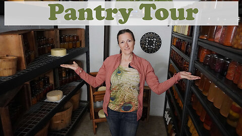 Root Cellar Tour | A Year's Worth of Food Storage | Canning Pantry Tour