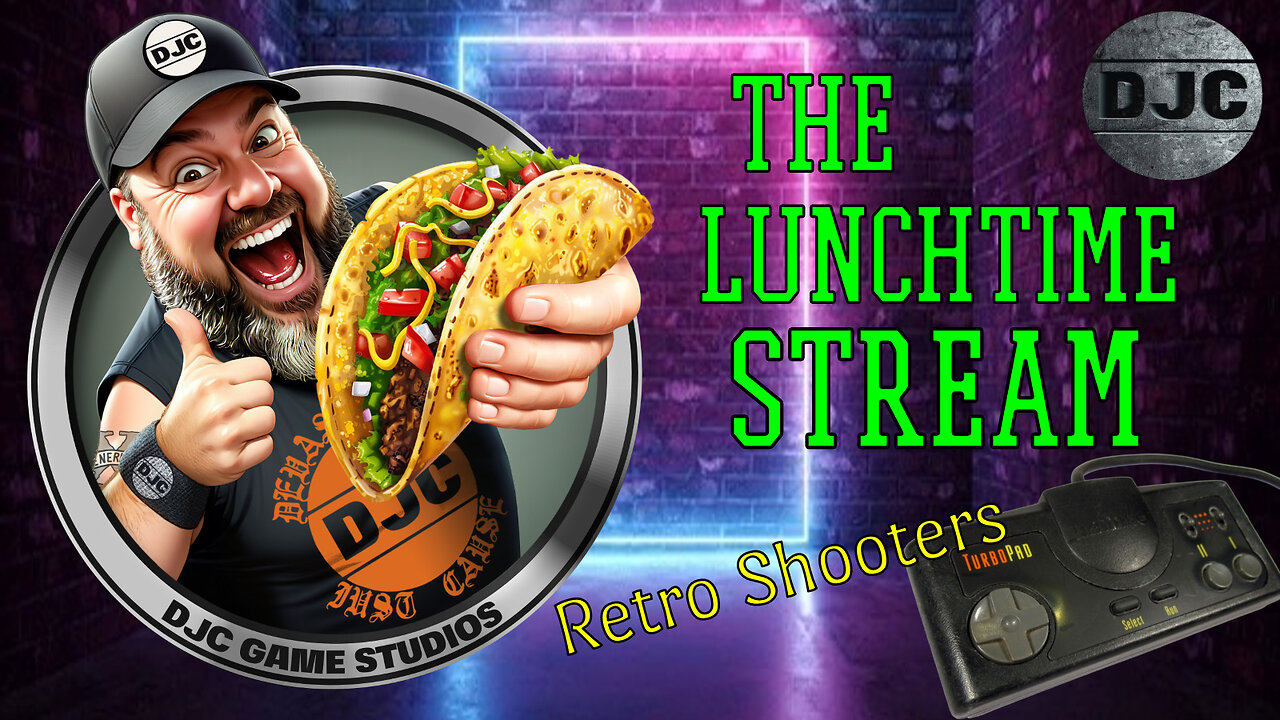 The LuNcHTiMe StReAm - Retro Gaming LIVE with DJC