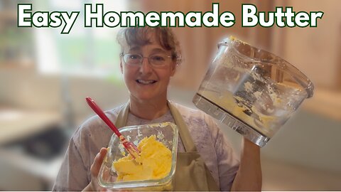 Can You Really Make Homemade Butter With Just A Food Processor?