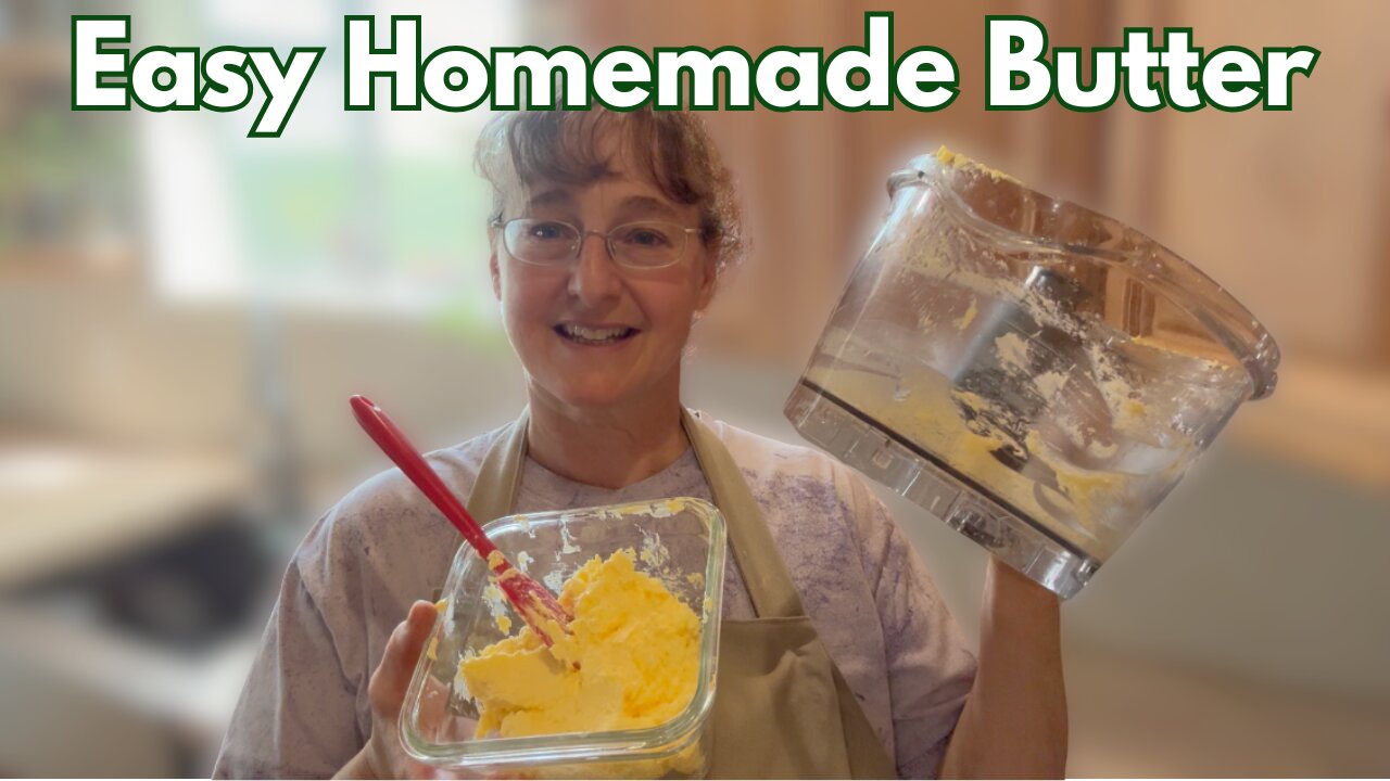 Can You Really Make Homemade Butter With Just A Food Processor?