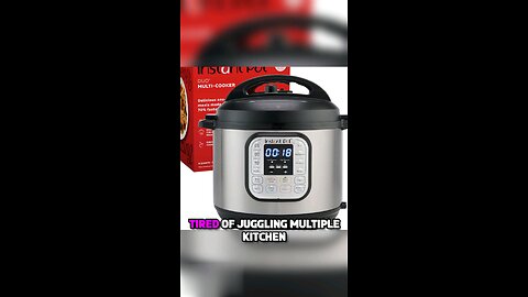 Instant Pot Duo 7-in-1, 6Qt | Pressure, Rice, Slow Cooker & More | App with 800+ Recipes