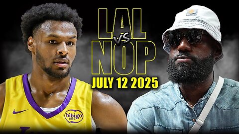 Los Angeles Lakers vs New Orleans Pelicans Full Game Highlights | 2025 NBA Summer League