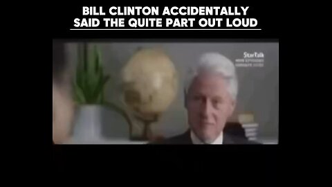 Remember when Bill Clinton said this… I’m sure he just slipped