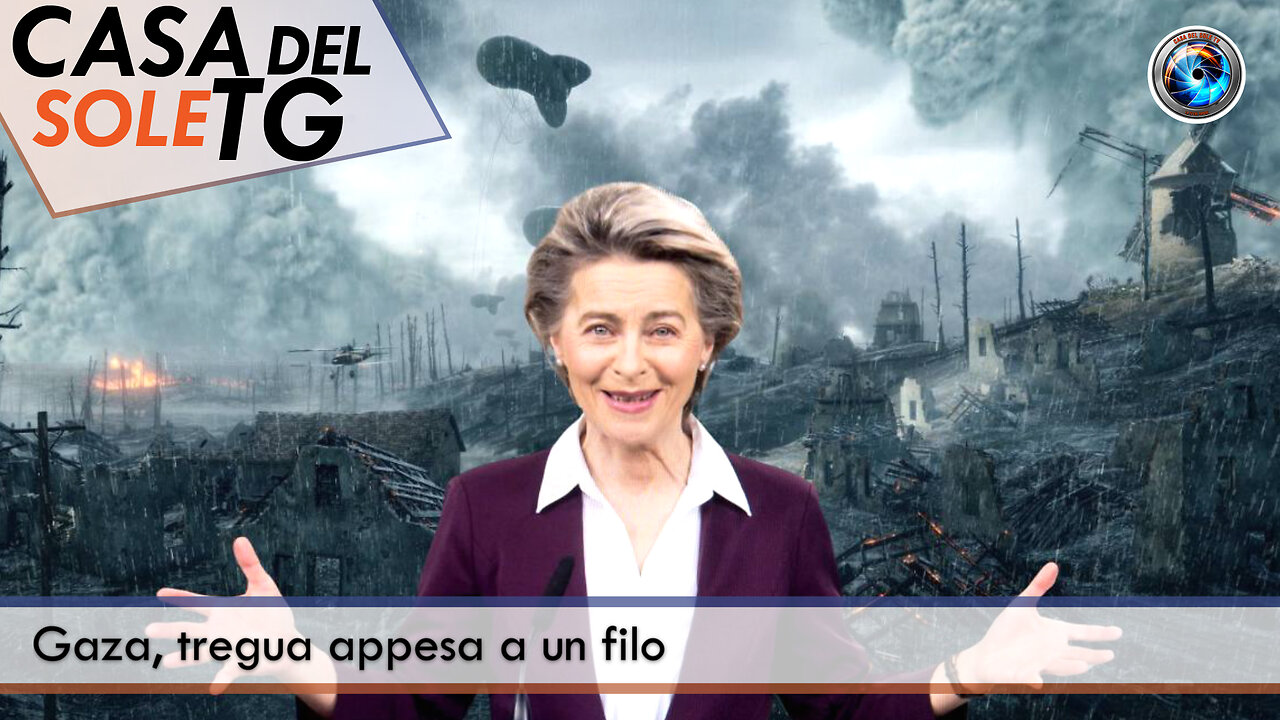 CasaDelSoleTG 21.10.25 - Gaza, tregua appesa a un filo