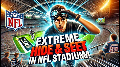 EXTREME Hide & Seek in an EMPTY NFL STADIUM! 🏈🚨 (We Got LOST!)