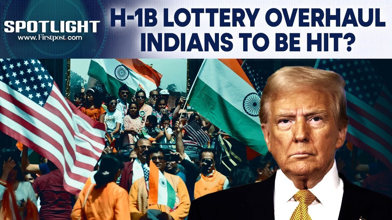 H-1B Visa Changes Ending Lottery System Reportedly Approved by Trump's White House | Spotlight |N18G