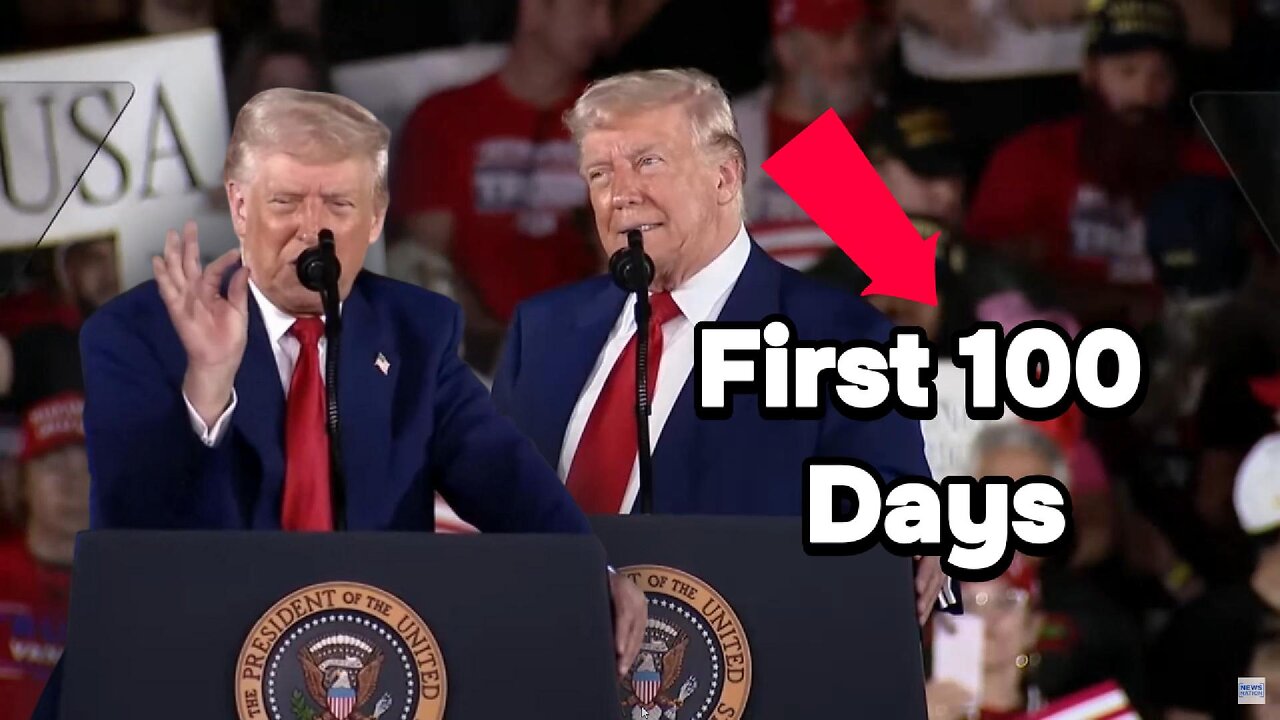 Trump Rally Michigan "First 100 Days"