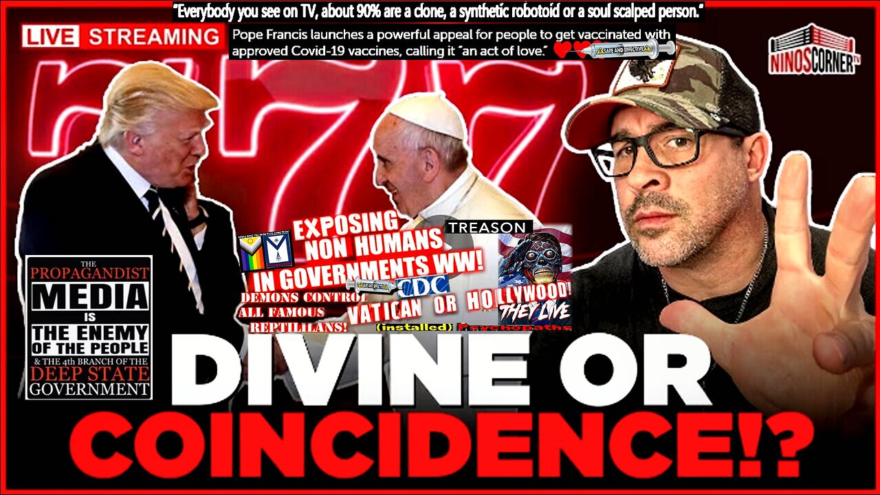 777 Biblical Prophecy Unfolds as Trump Attends Pope's Funeral!