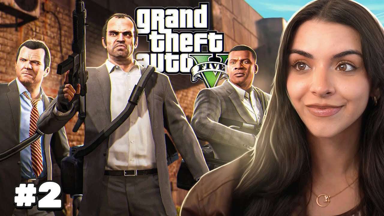 Michael’s Midlife Crisis Begins | GTA V First Playthrough (Pt. 2) By Krissy Plays