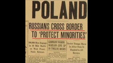 Russia Crosses Border to Protect Minorities. China and US at War. US Troops in Baltics.