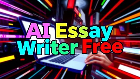 ✅ AI Essay Writer Free | Best AI Tool for Essay Writing 🚀