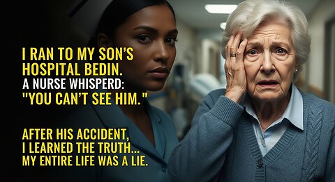 Nurse Said "Hide From Your Son." The Reason Wrecked Me. ! The Betrayal Files