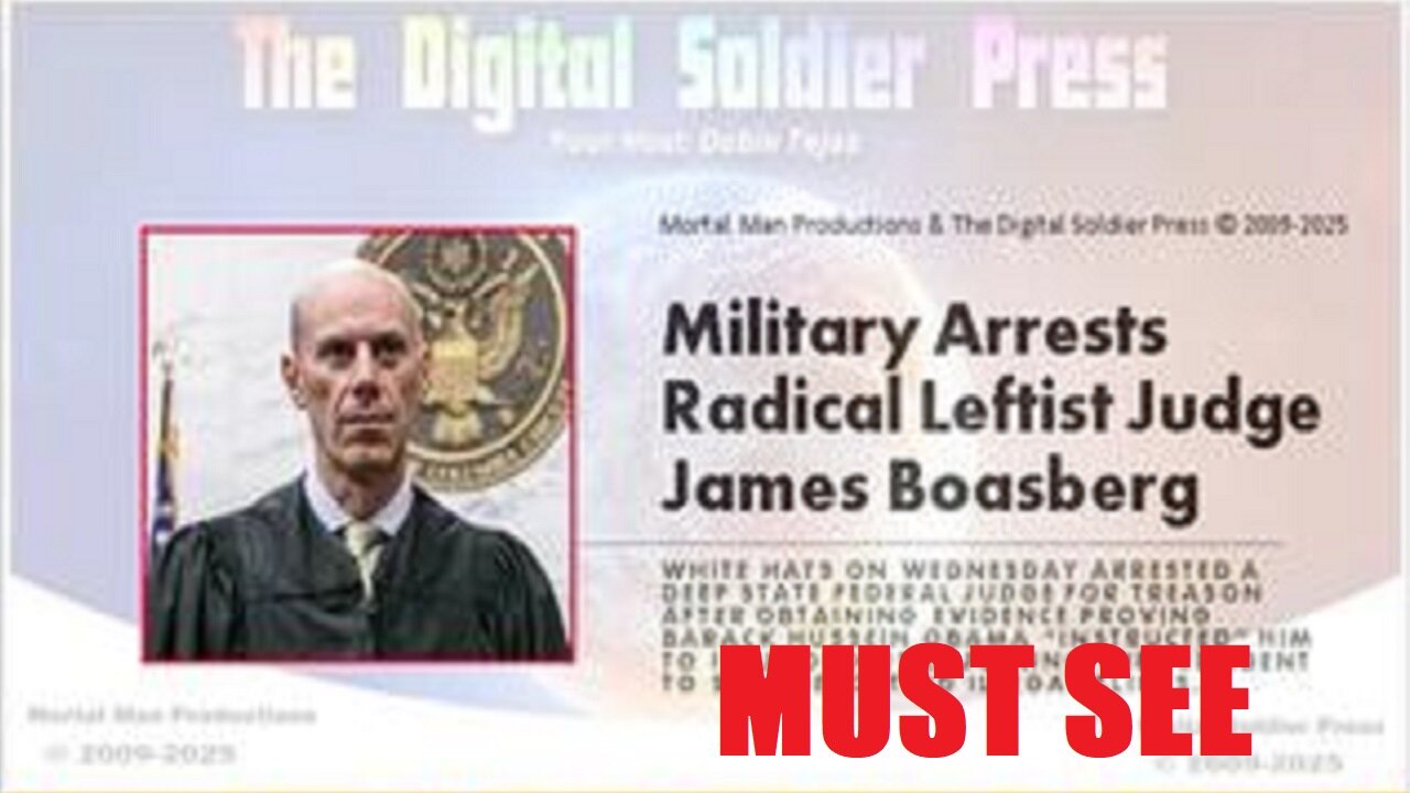 Military Arrests Radical Leftist Judge James Boasberg