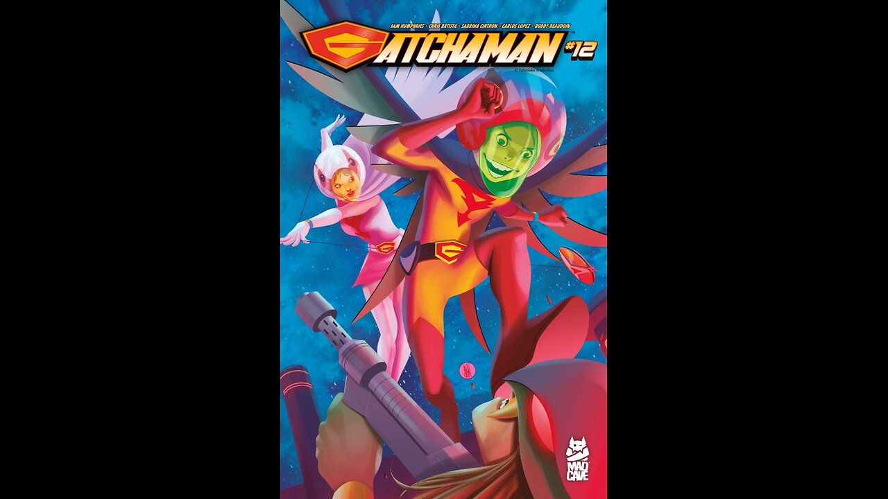 Gatchaman #12 Madcave Studios #QuickFlip Comic Review