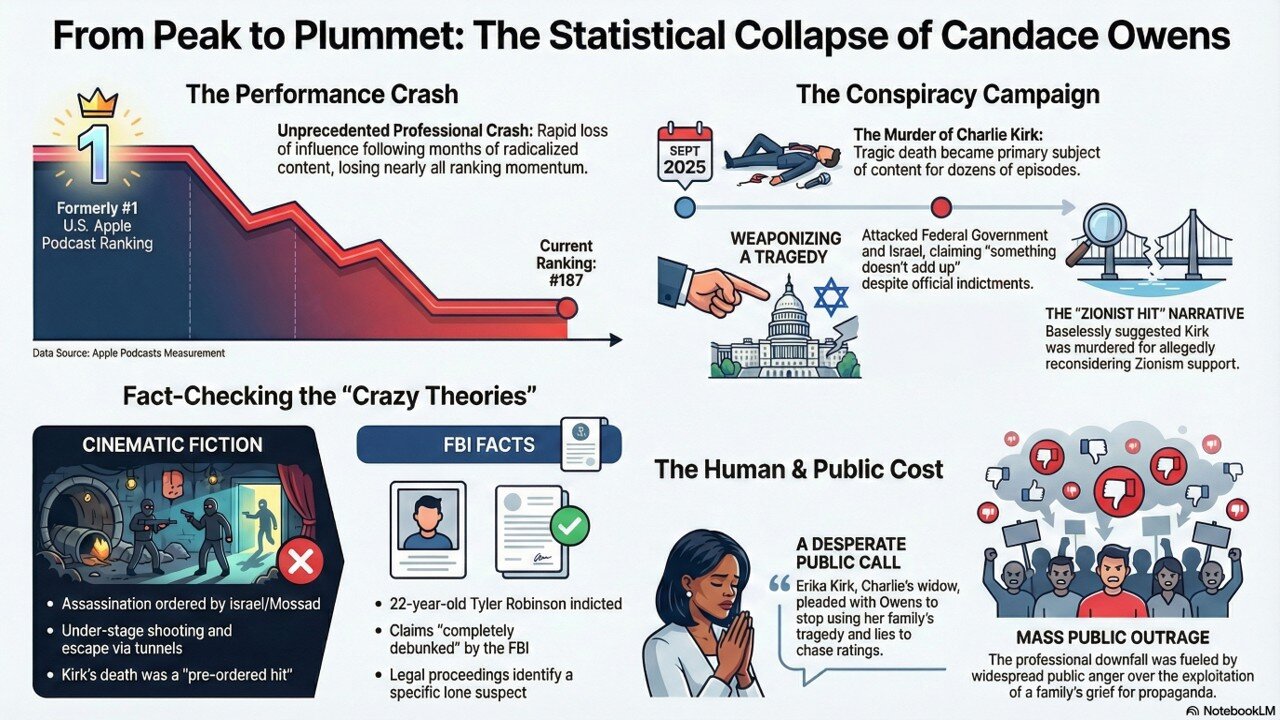 Candace Owens Podcast's Rapid Collapse