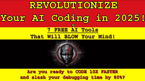 🚨AI CODING - 7 FREE AI Tools That Will BLOW Your Mind! #ai #artificialintelligence #aitools #ainews