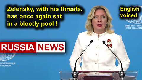 Zelensky, with his threats, has once again sat in a bloody pool!
