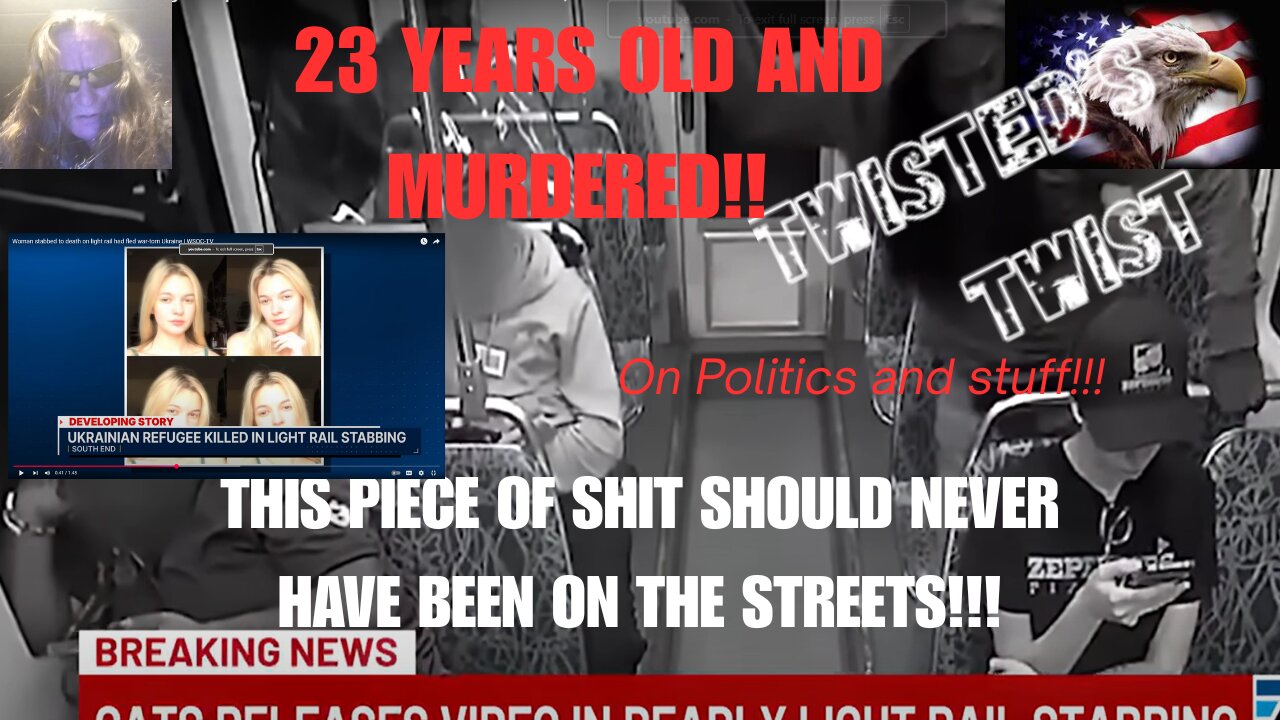 23-year-old Ukrainian war refugee slaughtered. This shit has to stop!