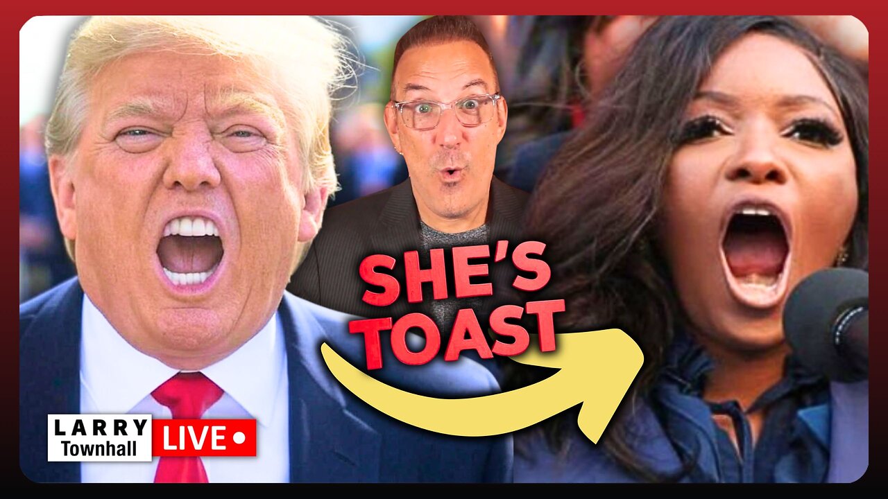 🚨President Trump TORCHES CROCKETT! Career OVER?! New 'War Plans' Hoax Texts! | LARRY Live!