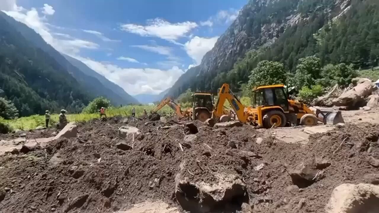 Search for survivors continue after many dead in flash floods in India-controlled Kashmir