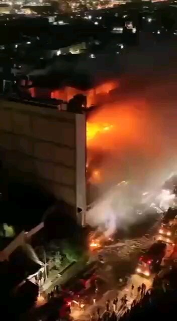 Massive fire at 6-story mall in Iraq’s Kut kills 61, dozens injured.