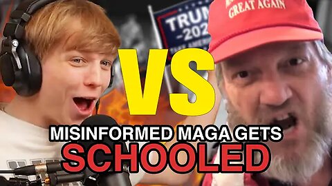 MAGA Supporters BLOW UP when PRESSED