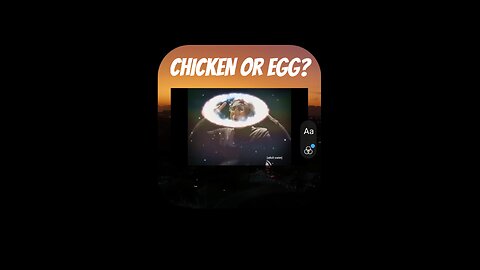 Chicken or Egg? #jesus