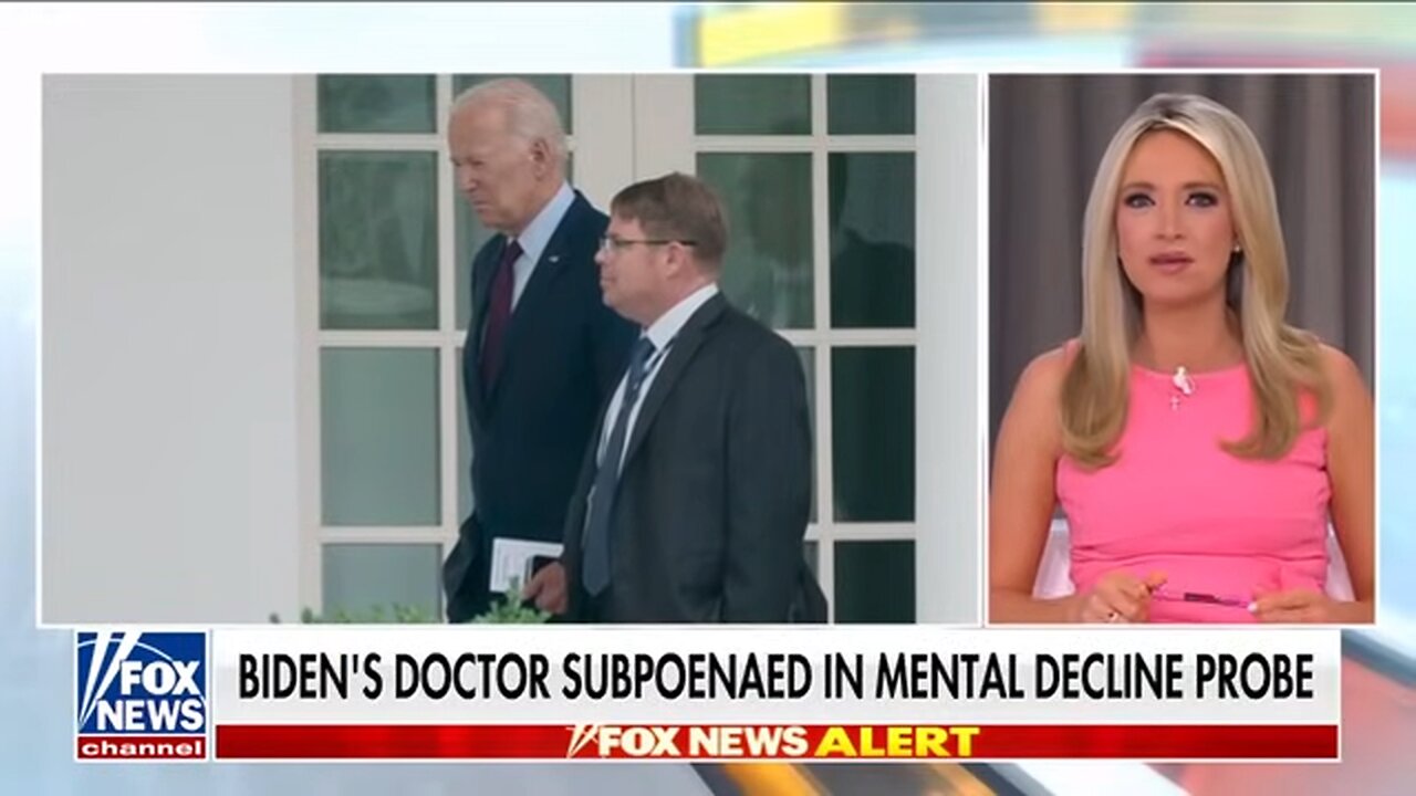 HEATING UP: Biden doctor subpoenaed to explain private admissions